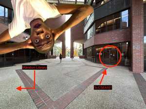 Where is CSE A101 located at the University of Florida (UF)?